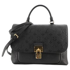 Louis Vuitton Marignan Handbag Monogram Empreinte Leather