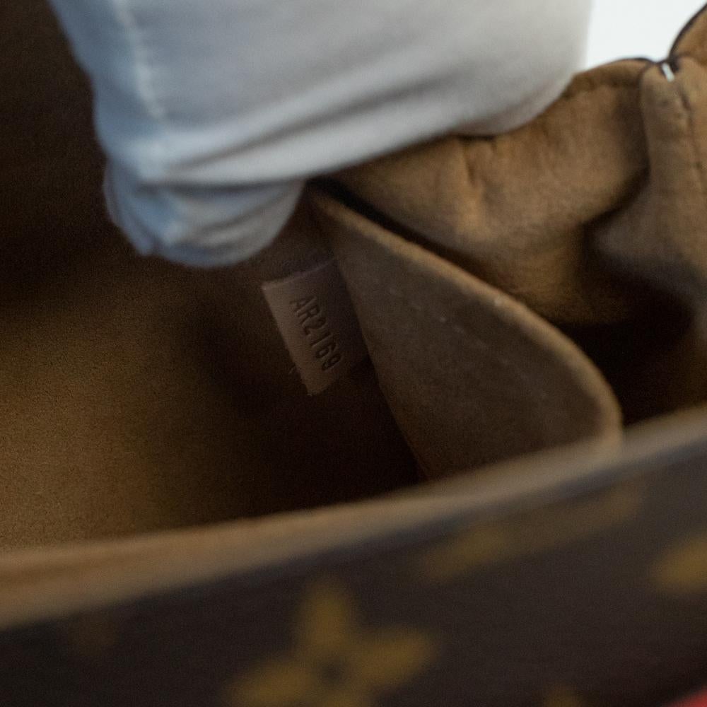Louis Vuitton, Marignan in brown canvas 2