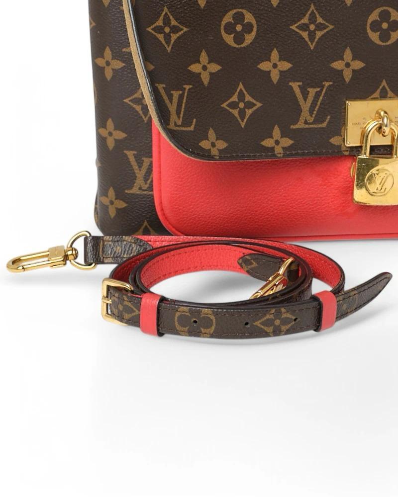 Louis Vuitton Marignan MM Monogram Rossa in vendita 9