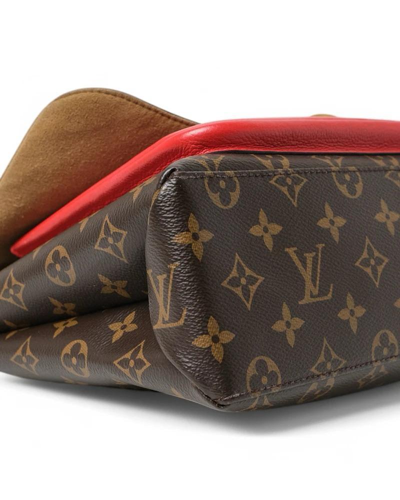 Louis Vuitton Marignan MM Monogram Rossa in vendita 4