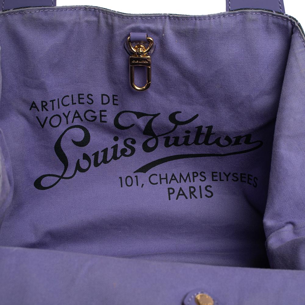 Louis Vuitton Marine Canvas Cabas Ipanema PM Bag 2
