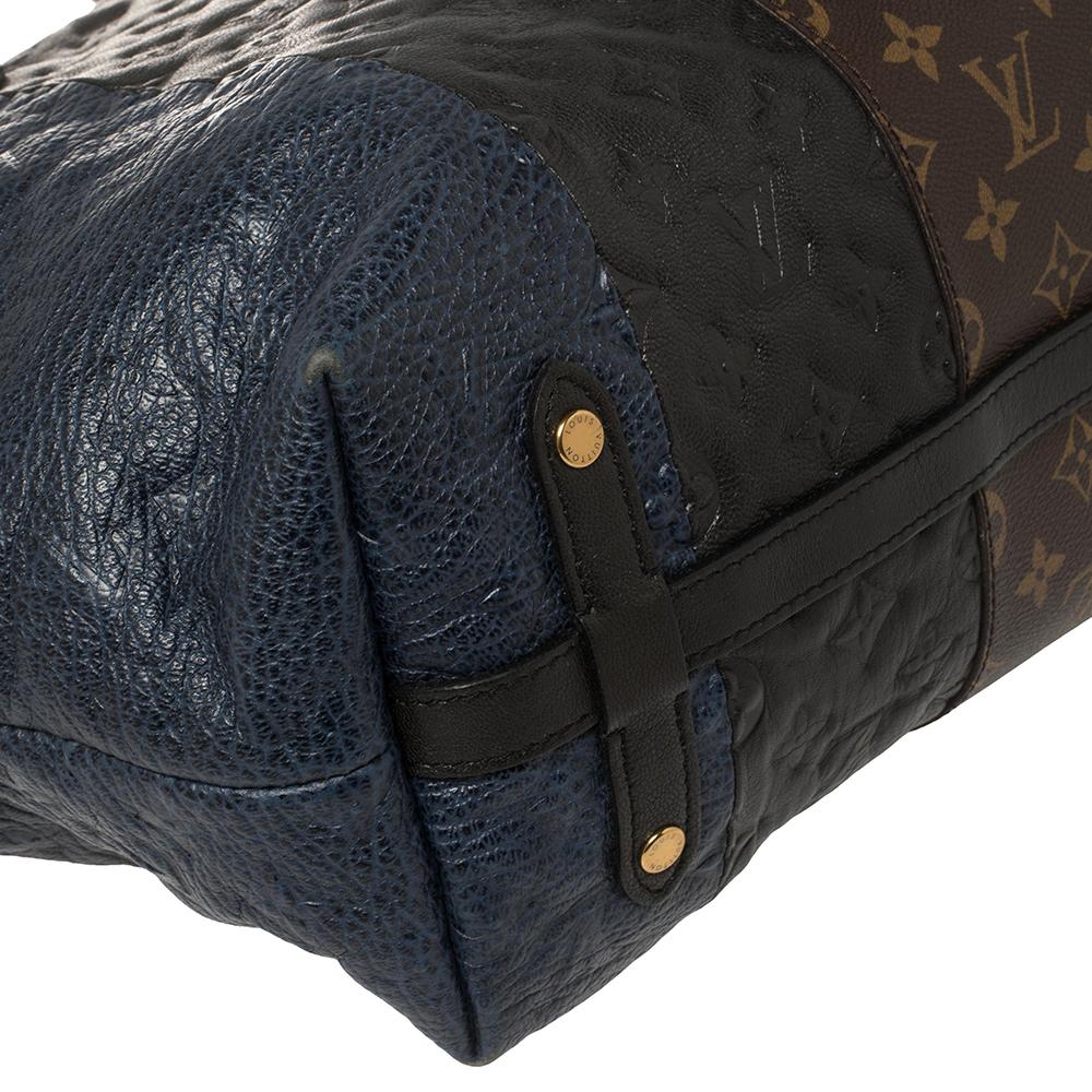 Louis Vuitton Marine Monogram Canvas and Leather Limited Edition Blocks Zipped B 6
