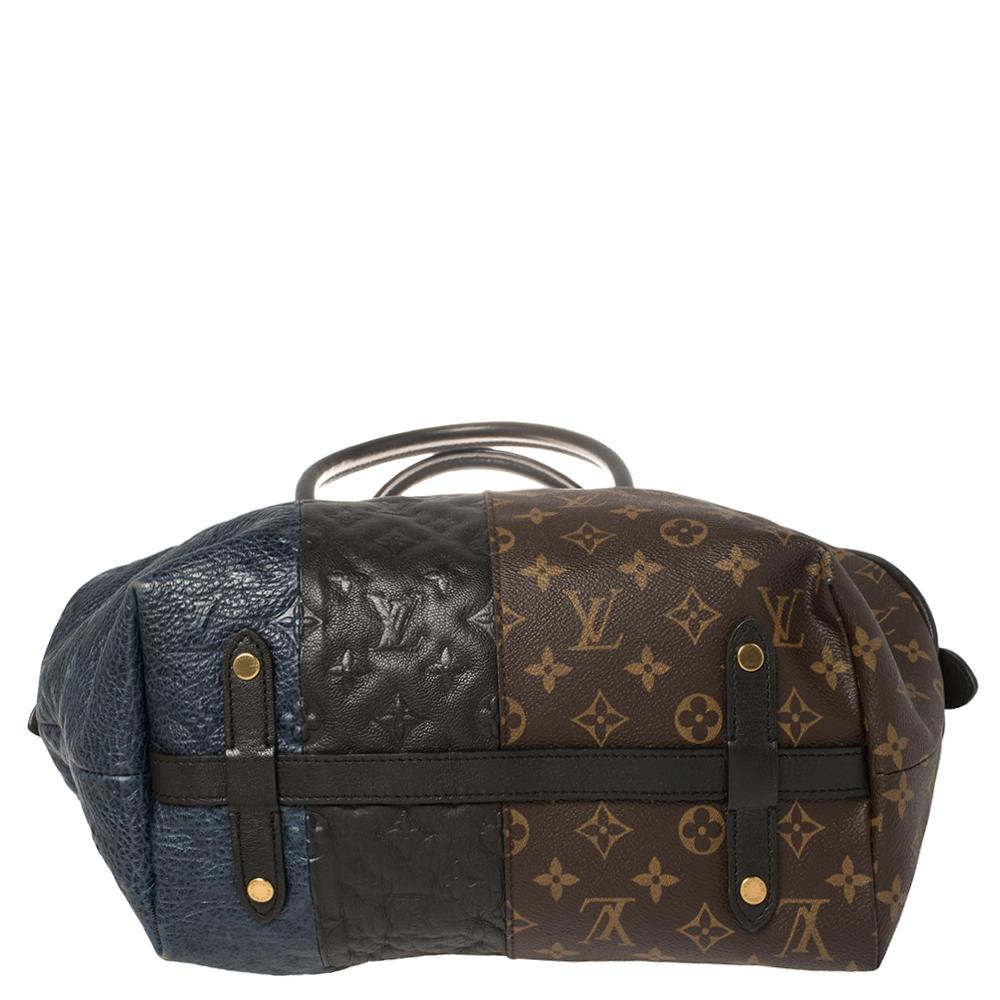 Women's Louis Vuitton Marine Monogram Canvas and Leather Limited Edition Blocks Zipped B