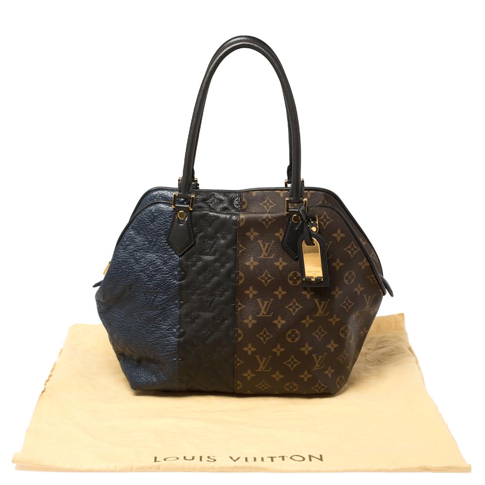 Louis Vuitton Marine Monogram Canvas and Leather Limited Edition Blocks Zipped B 4