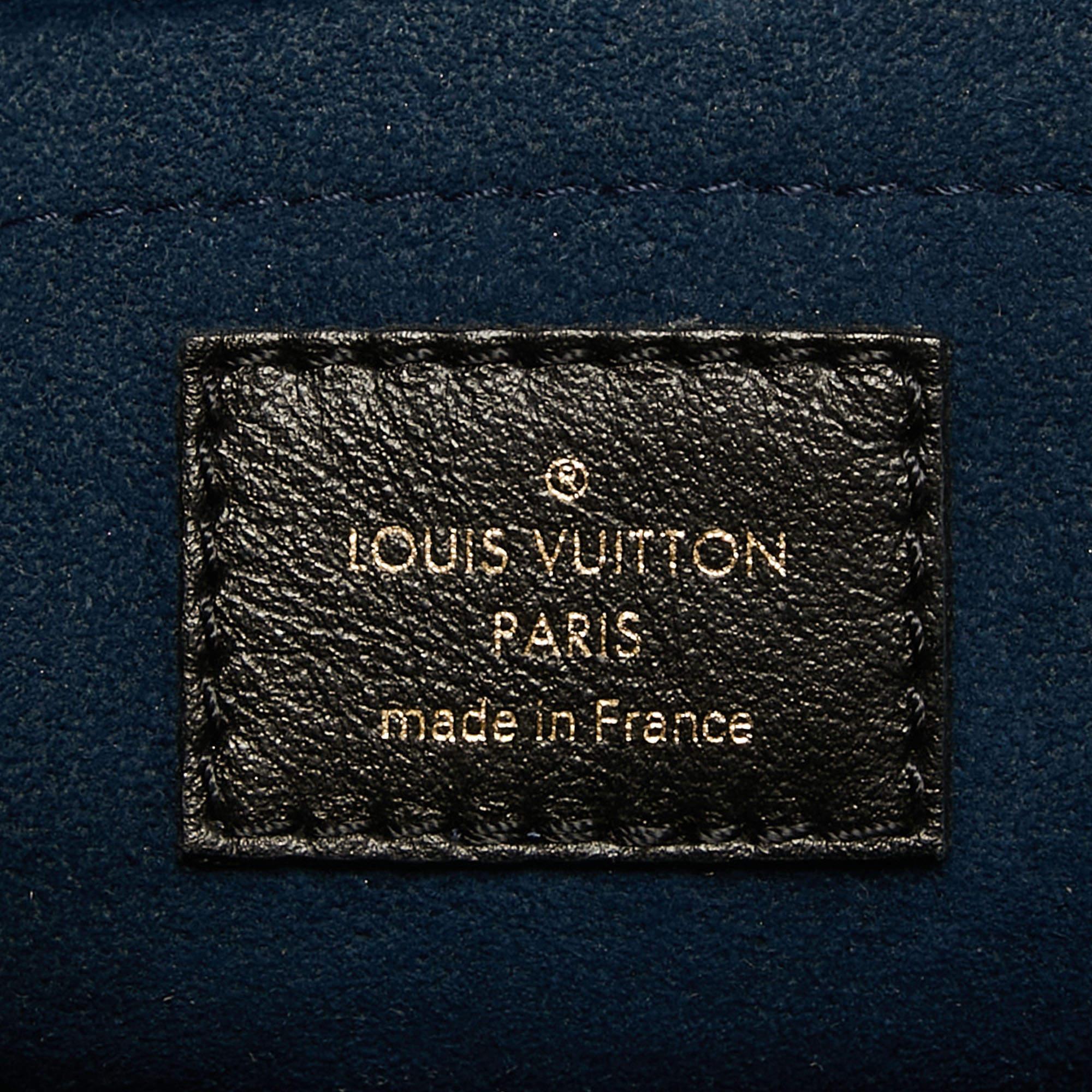 Louis Vuitton Marine Monogram Canvas and Leather On My Side Bag For Sale 5