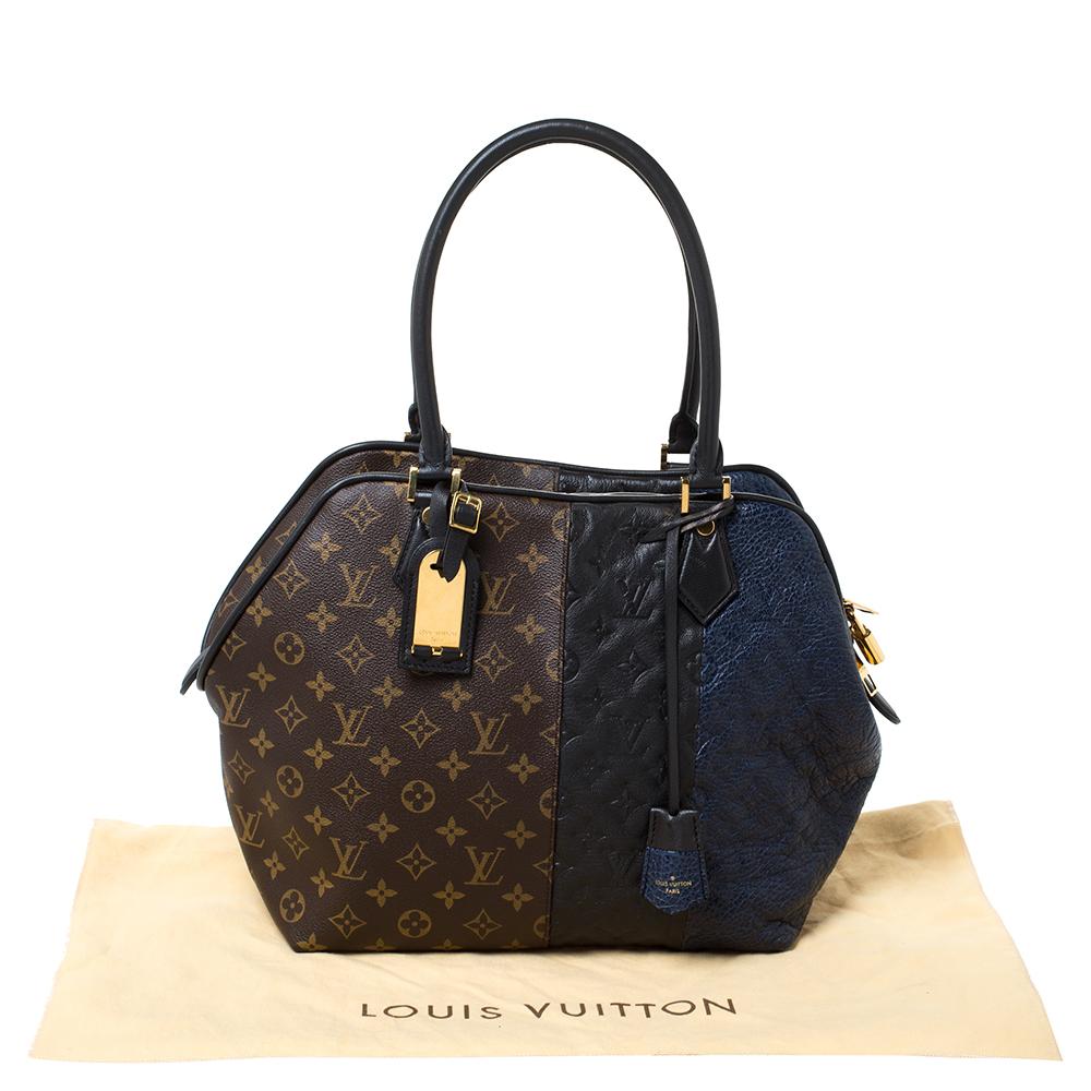 Louis Vuitton Marine Monogram Canvas&Leather Limited Edition Blocks Zipped Bag 8