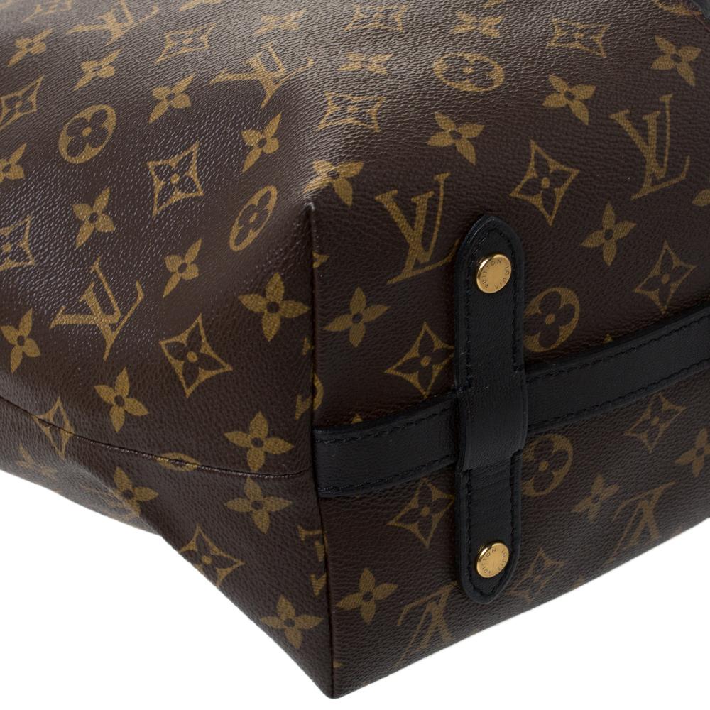 Louis Vuitton Marine Monogram Canvas&Leather Limited Edition Blocks Zipped Bag 4