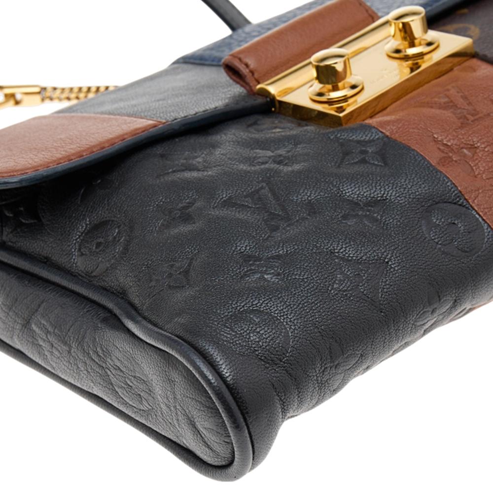 Louis Vuitton Marine Monogram Leather Limited Edition Blocks Plate Bag In Good Condition In Dubai, Al Qouz 2