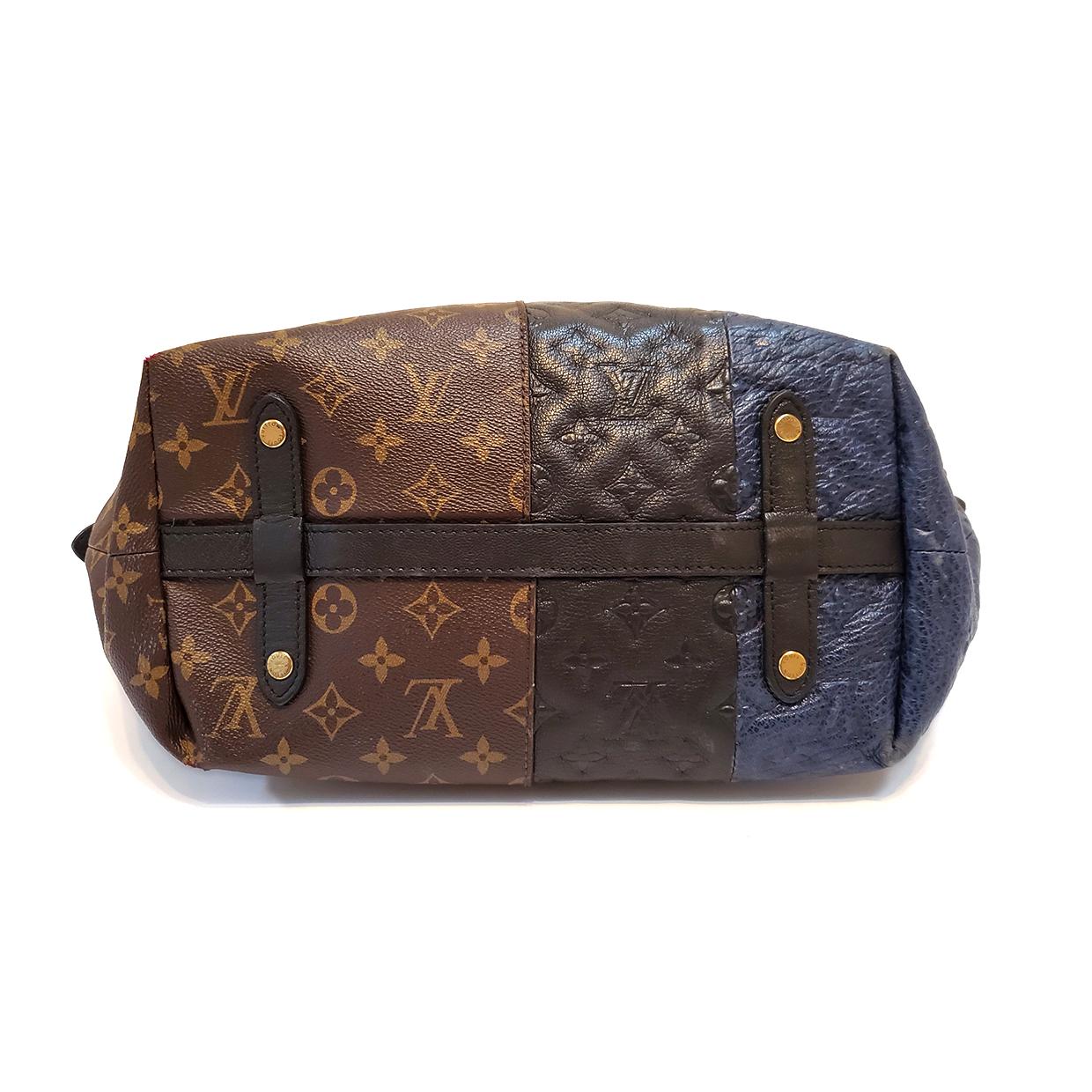Women's Louis Vuitton Marine Multicolor Monogram Blocks Tote Handbag