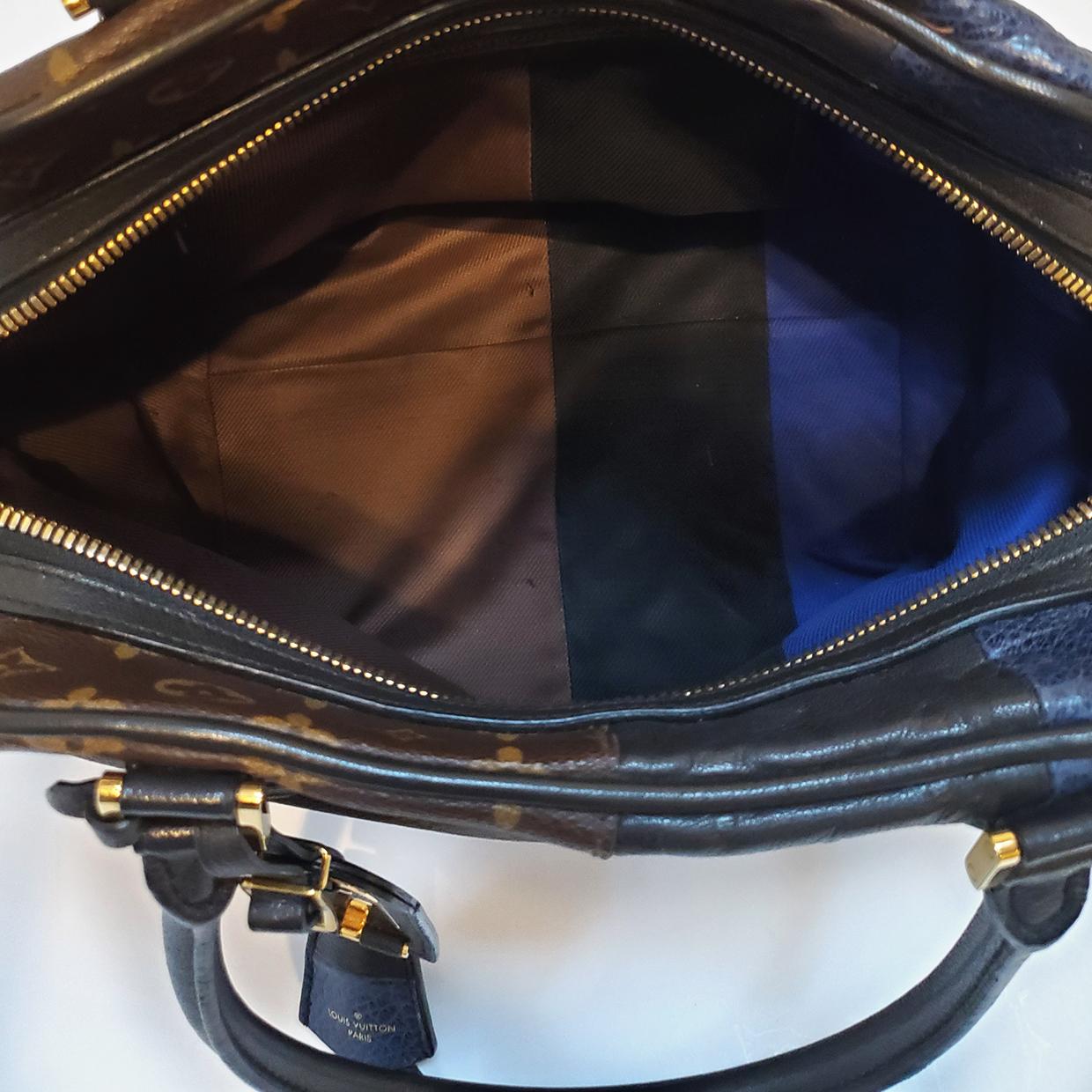 Louis Vuitton Marine Multicolor Monogram Blocks Tote Handbag 1