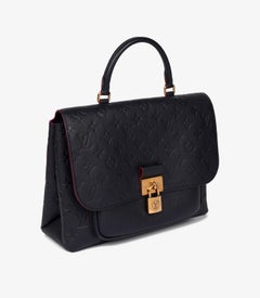 Louis Vuitton Marine & Rouge Monogram Empreinte Leather Marignan