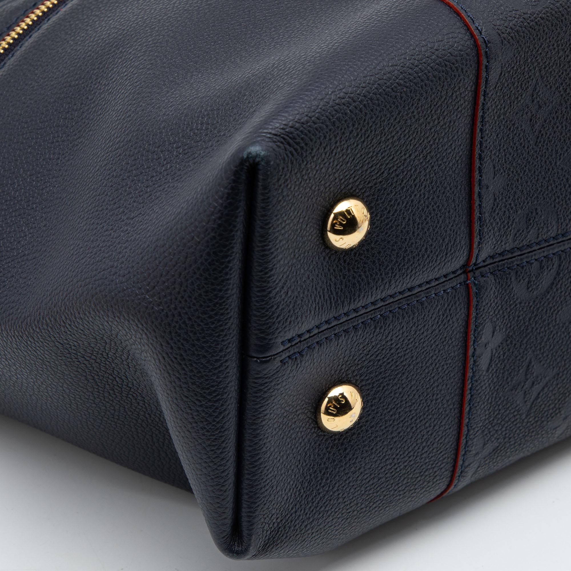 Louis Vuitton Marine/Rouge Monogram Empreinte Leather Melie Bag 2