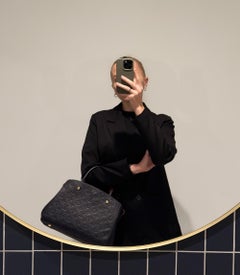 Louis Vuitton Marine Rouge Monogram Empreinte Leather Montaigne MM