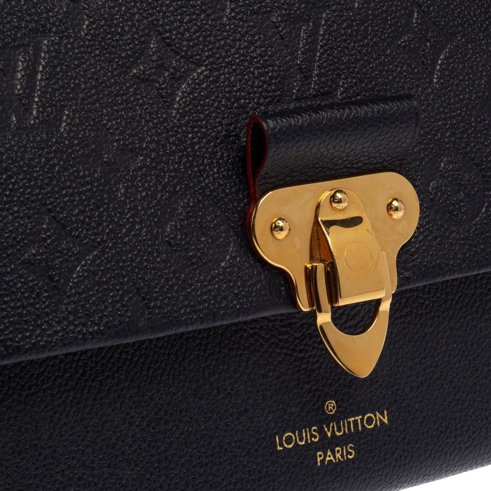Louis Vuitton Marine Rouge Monogram Empreinte Leather Saint Sulpice PM Bag 3
