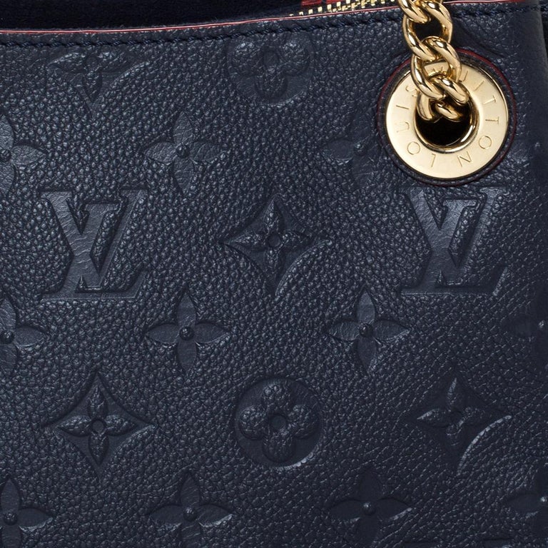 Louis Vuitton Marine Rouge Monogram Empreinte Leather Surene BB