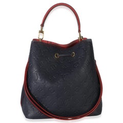 Louis Vuitton Marine Rouge Monogram Empreinte NeoNoe MM