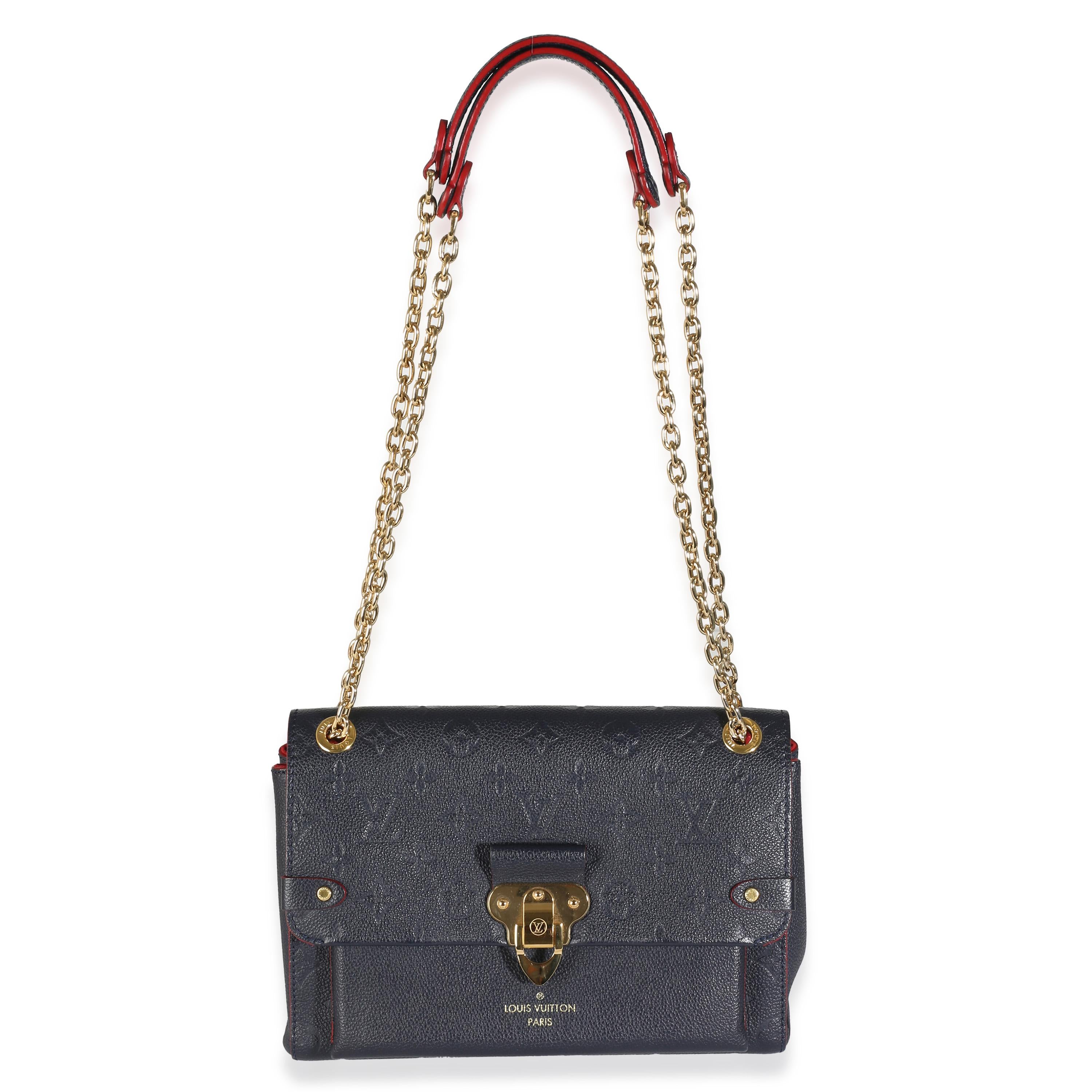 Louis Vuitton Marine Rouge Monogram Empreinte Vavin PM 1