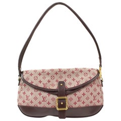 Louis Vuitton Marjorie Bordeaux Monogram Mini Lin Flap 869468 Burgundy Canvas Sa