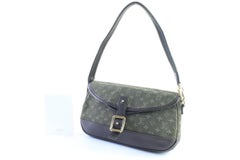 Louis Vuitton Marjorie Khaki Mini Lin 215661 Green Canvas Shoulder Bag