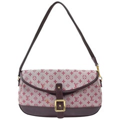 Louis Vuitton Marjorie Monogram Mini Lin 867304 Bordeaux Coated Canvas Shoulder