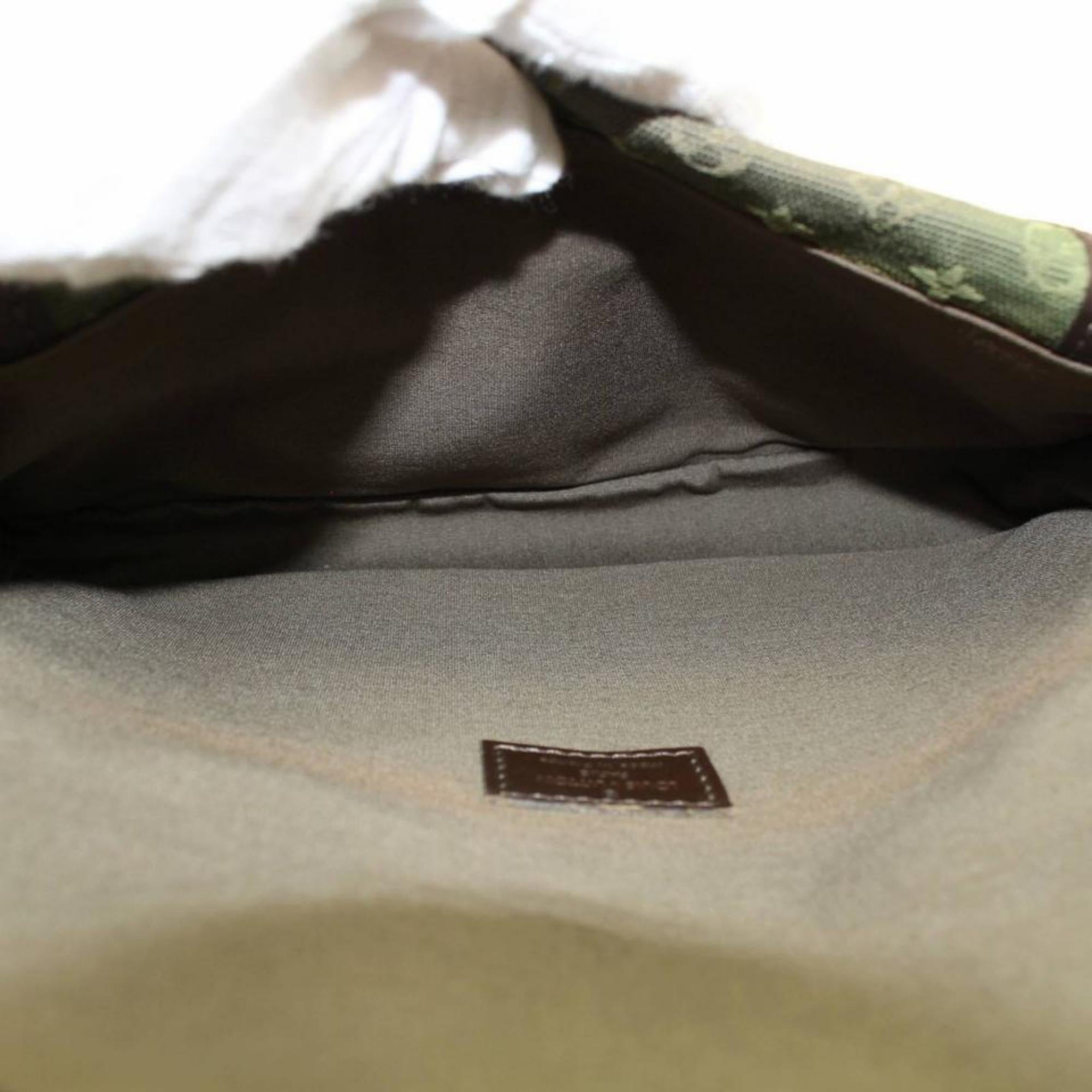 Louis Vuitton Marjorie Monogram Mini Lin Khaki 868725 Green Canvas Shoulder Bag For Sale 4