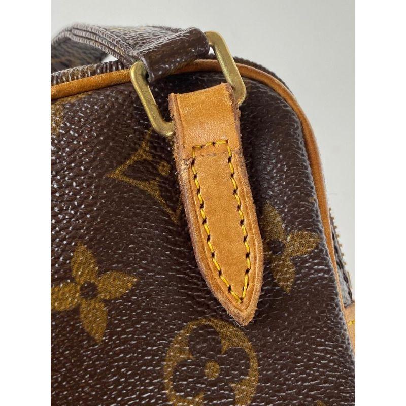 Louis Vuitton Marly Bandouliere Monogram 19la527 Brown Coated Canvas Cross Body  In Good Condition In Dix hills, NY