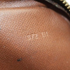 Louis Vuitton Marly Dragonne Pochette Monogram 868537 Brown Cork Wristlet