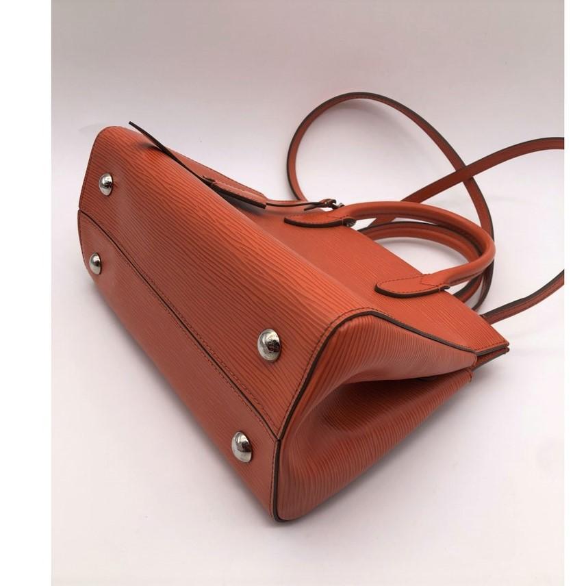 Women's LOUIS VUITTON Marly Handbag in Orange Leather