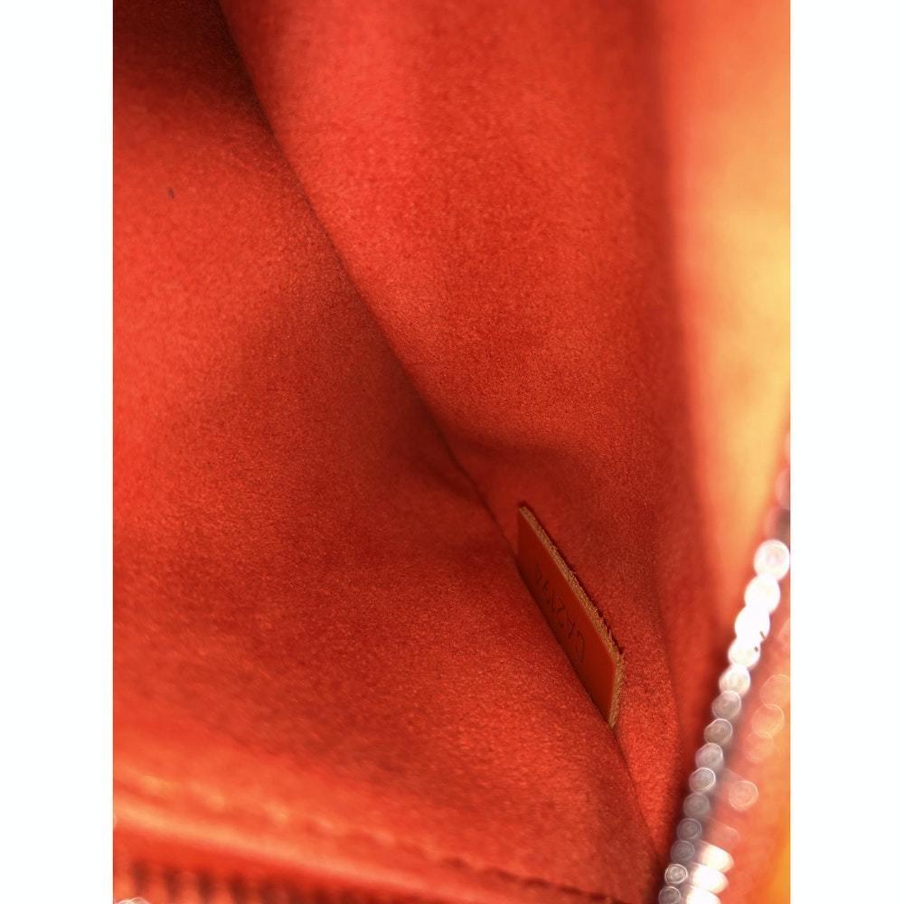 LOUIS VUITTON Marly Handbag in Orange Leather 2