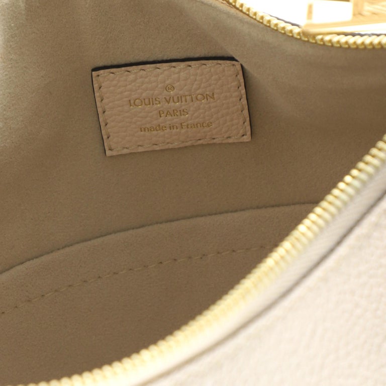 Louis Vuitton Marshmallow Bag By The Pool Monogram Empreinte Giant Neutral  126656138