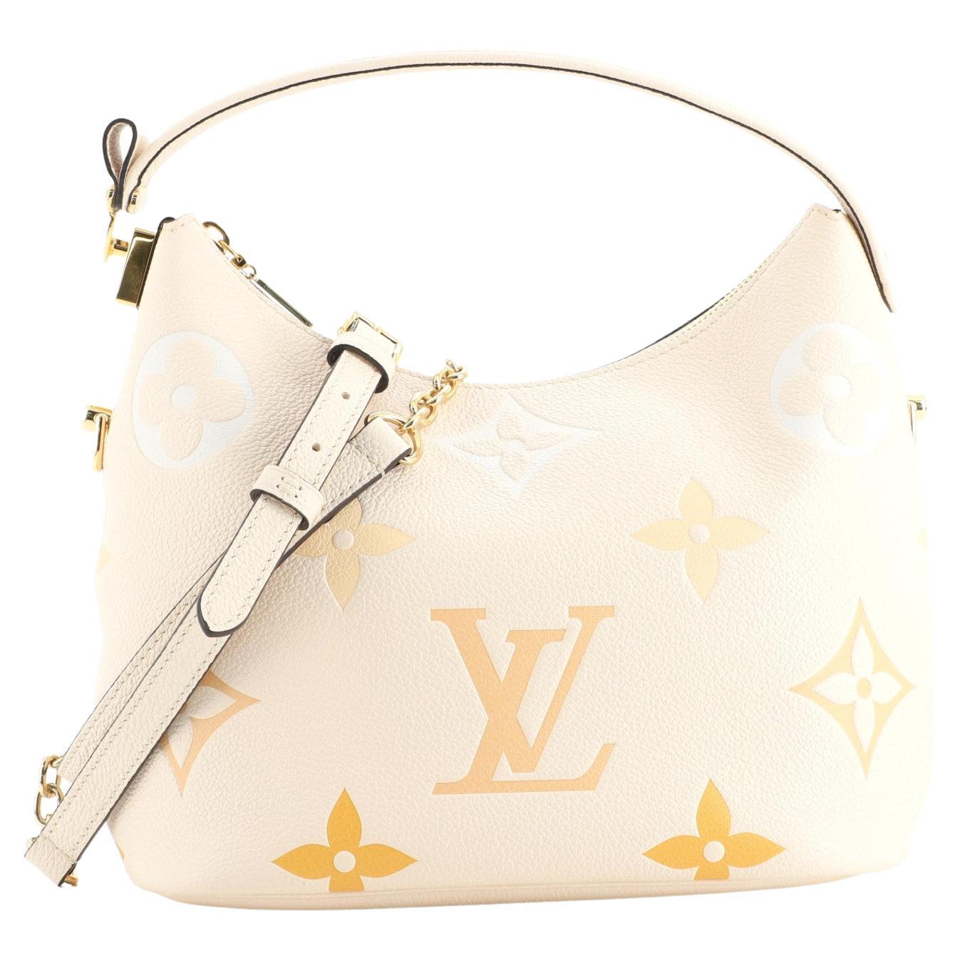 Louis Vuitton Monogram Empreinte Womens Shoulder Bags 2023 Ss, White