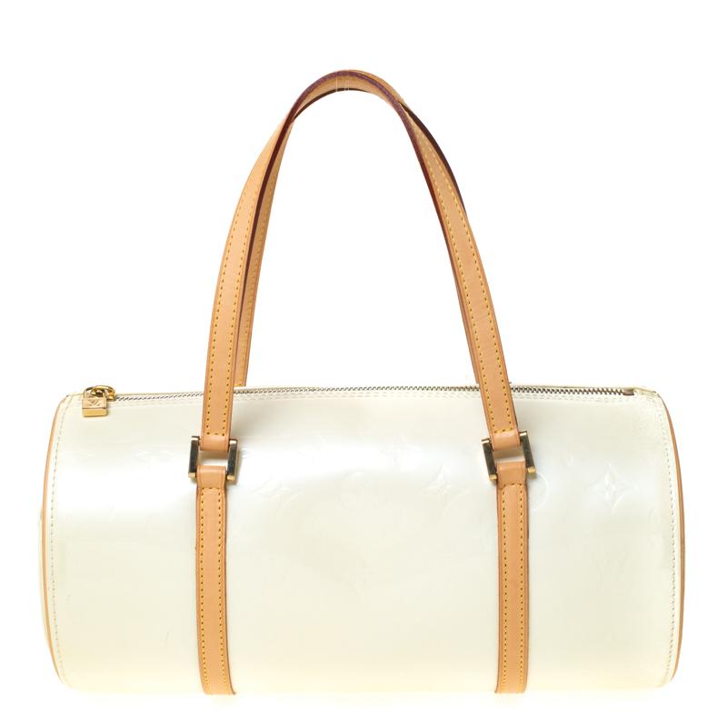Another classic from the house of Louis Vuitton is this beautiful Bedford. The marshmallow bag is made from monogram Vernis, lending it durability. In shape, it resembles their famous Papillon bag but of course, the Bedford has a unique feel of its