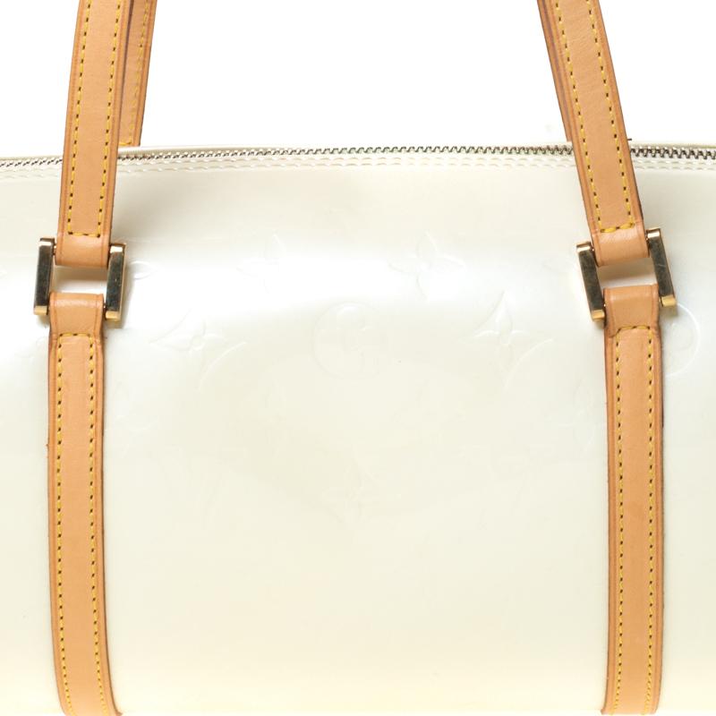 Women's Louis Vuitton Marshmallow Monogram Vernis Bedford Bag