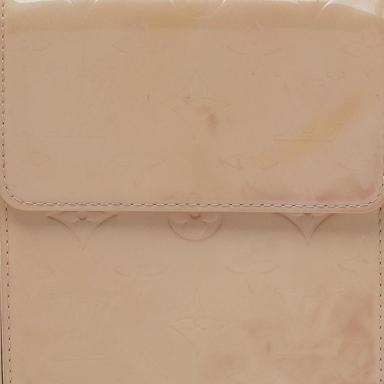 Louis Vuitton Marshmallow Monogram Vernis Port Feuille Vienoise
