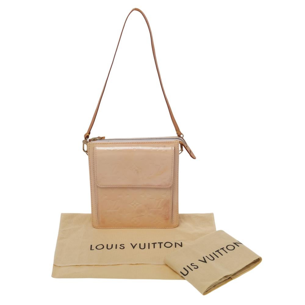 Louis Vuitton Marshmallow Monogram Vernis Mott Bag 3