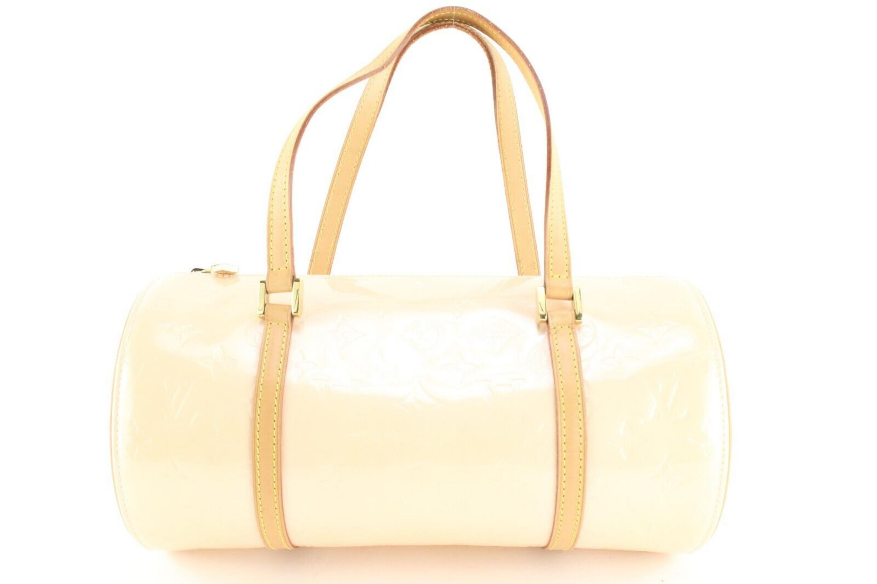 Louis Vuitton Marshmallow Monogram Vernis Biscayne Bay GM Bag - shop 