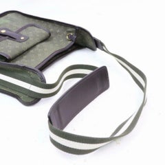 Louis Vuitton Mary Kate Khaki Besace Mini Lin 870358 Green Canvas Shoulder Bag