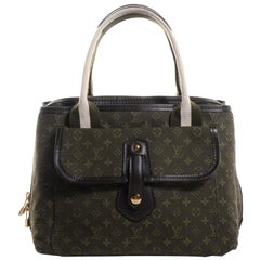 Louis Vuitton Mary Kate Khaki Mini Lin Sac Tst 869595 Green Canvas Satchel