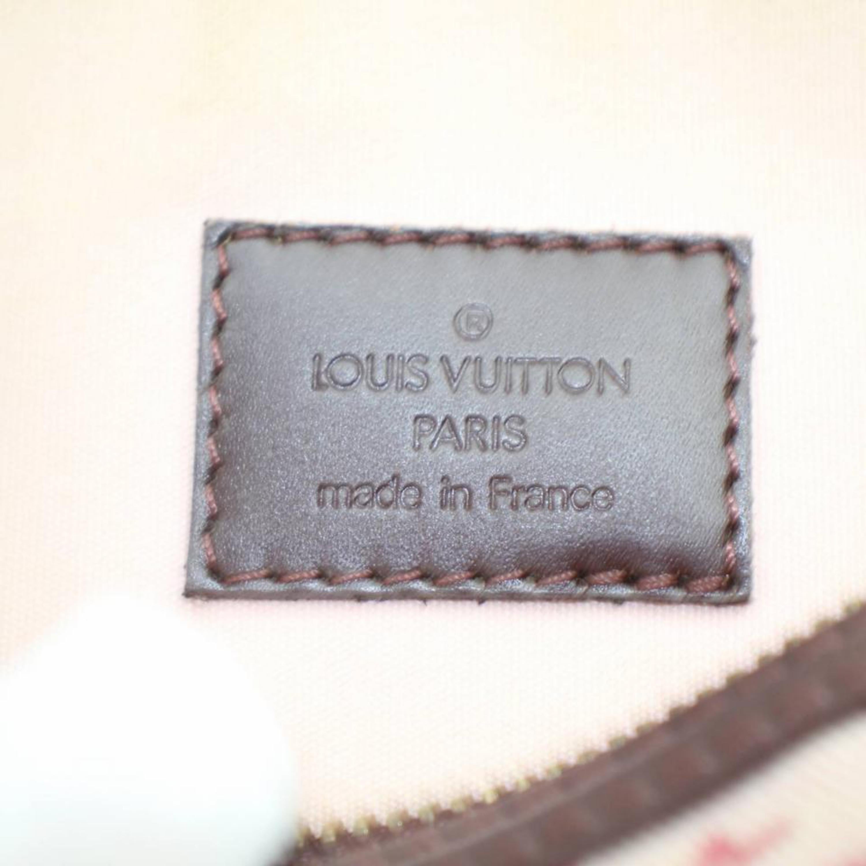 Louis Vuitton Mary Kate Monogram Mini Lin Sac 867652 Burgundy Canvas Shoulder Ba For Sale 6