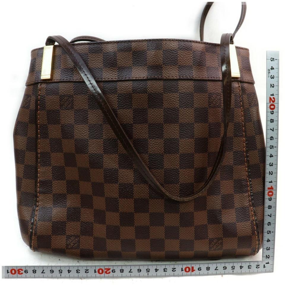 Louis Vuitton Marylebone Damier Ebene Pm Tote 871862 Brown Coated Canvas In Good Condition In Dix hills, NY