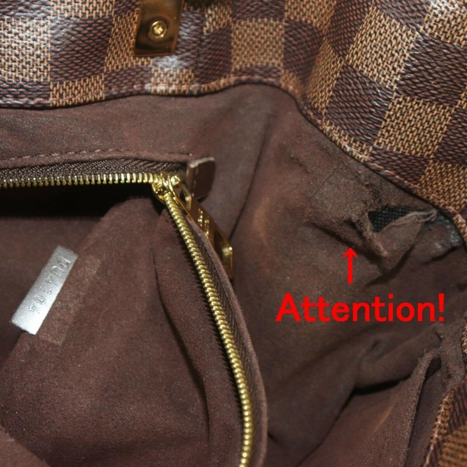 Louis Vuitton Marylebone Damier Ebene Pm Tote 871862 Brown Coated Canvas 3