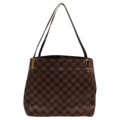 Fourre-tout Louis Vuitton Marylebone Damier Ebene Pm en toile enduite marron 871862