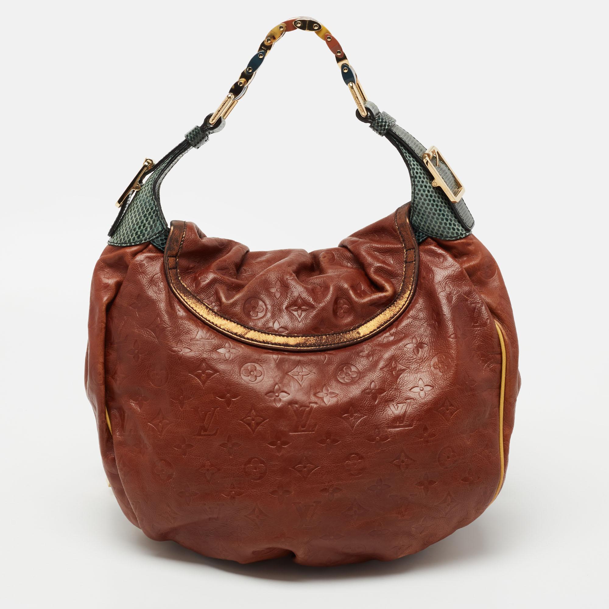 Women's Louis Vuitton Masala Monogram Limited Edition Epices Kalahari GM Bag