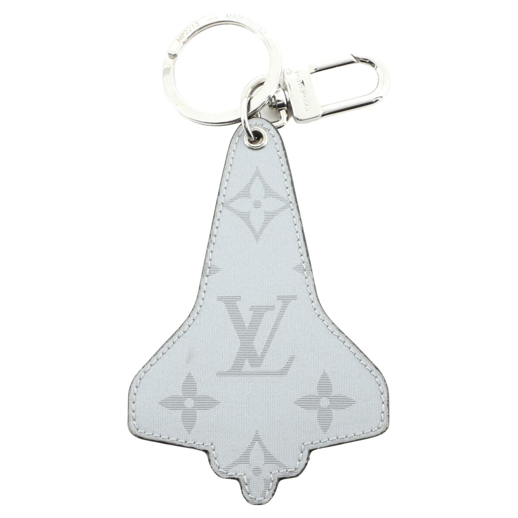 Louis Vuitton Mascot Rocket Bag Charm and Key Holder Printed Leather 