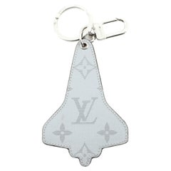 Louis Vuitton Mascot Rocket Bag Charm and Key Holder Printed Leather 