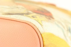 Louis Vuitton Masters Collection Pink Fragonard Neverfull MM with Pouch 55lk511s