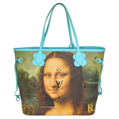 Louis Vuitton Chain Bag Limited Edition with designer Jeff Coons - Da Vinci  For Sale at 1stDibs