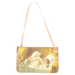 Louis Vuitton Masters Fragonard Neverfull Pochette Wristlet Pochette 53lk511s