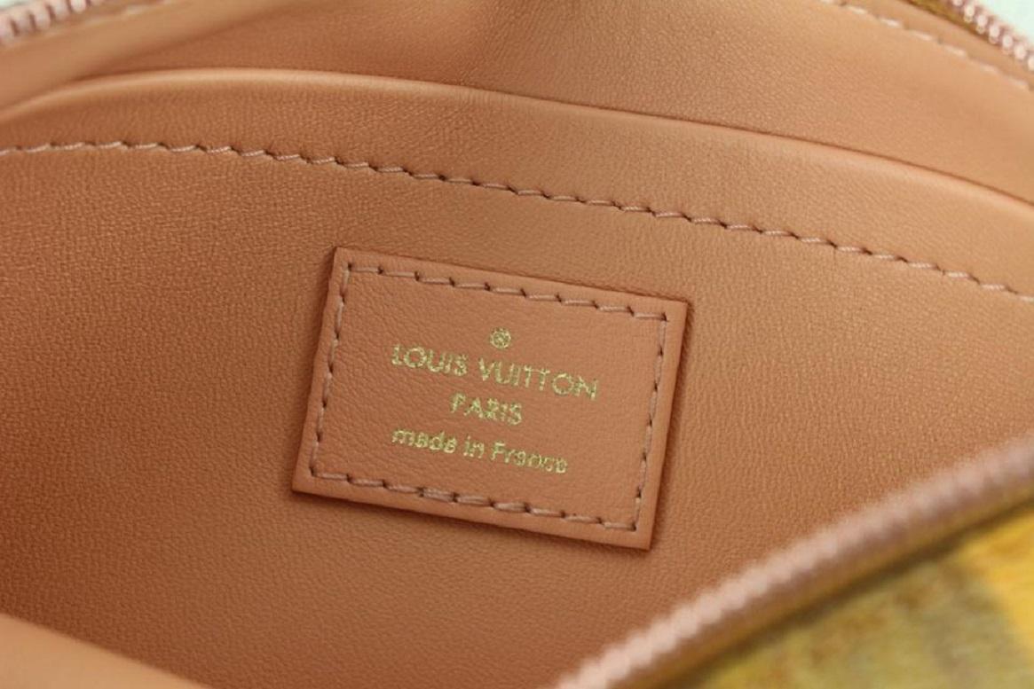 Louis Vuitton Masters Jeff Koons Fragonard Neverfull Pochette Handgelenkstasche (Beige)