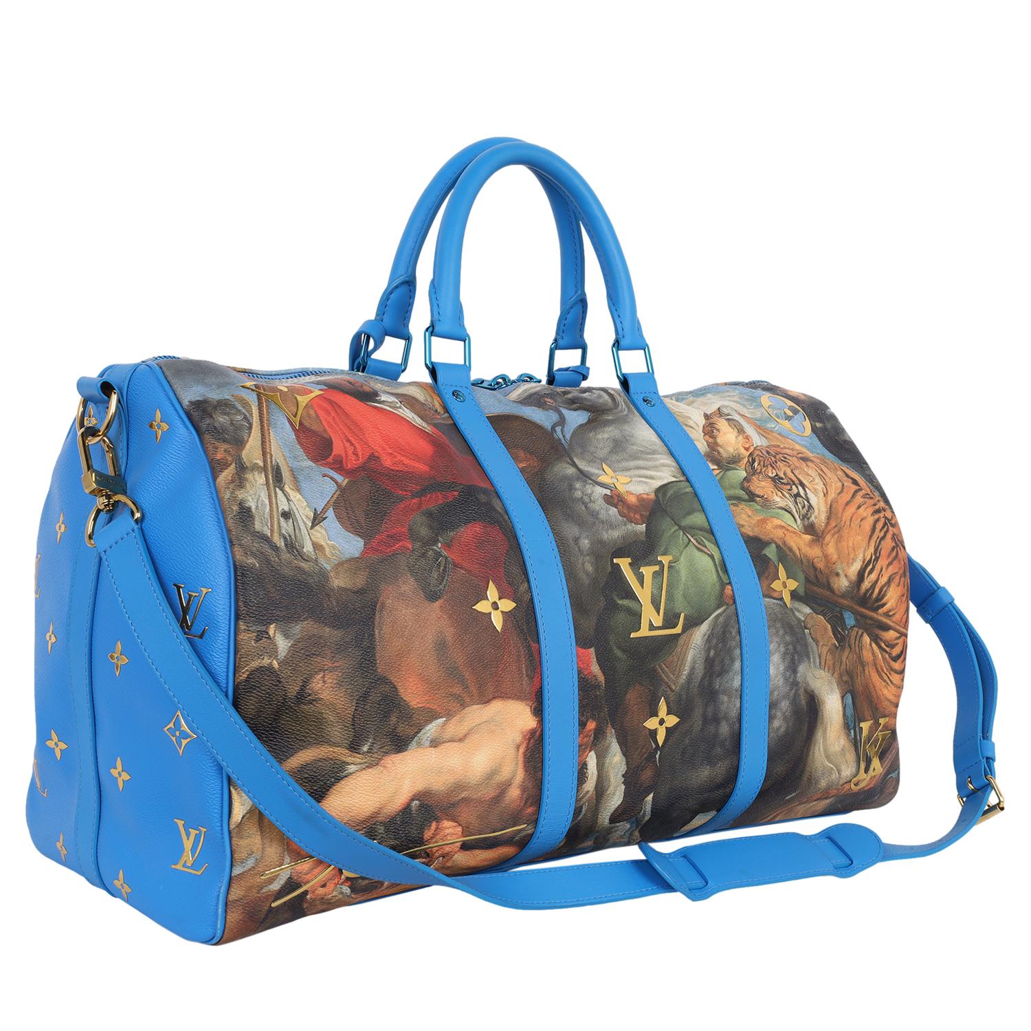 Louis Vuitton Masters Rubens Keepall Bandouliere 50 Travel Bag Jeff Koons 1